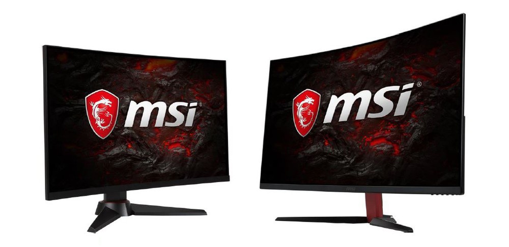 MSIから湾曲型ゲーミング液晶ディスプレイ「Optix」シリーズ2モデル　薄型ベゼルでマルチディスプレイにも最適