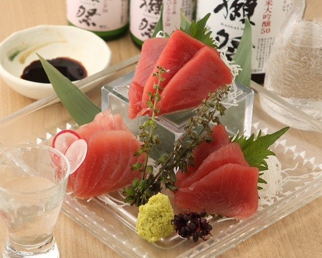 マグロの刺身