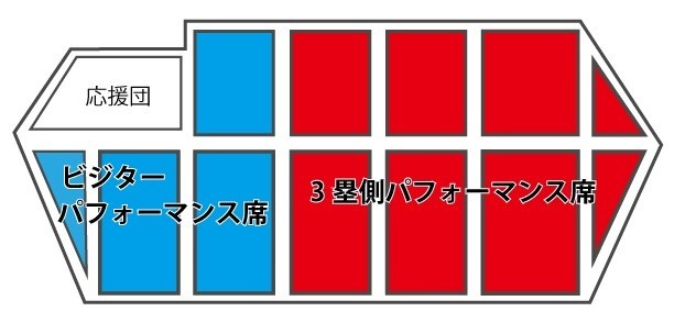 分割イメージ（画像は「広島東洋カープ」公式サイトより）