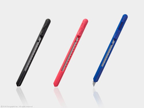 握りやすい円柱状、細かい作業にぴったりペン型「ペンカッター」