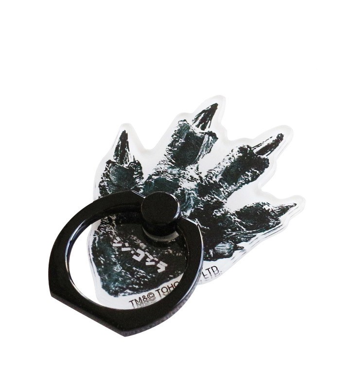 リアルだー！「シン・ゴジラ（第4形態）」足跡のスマホリング