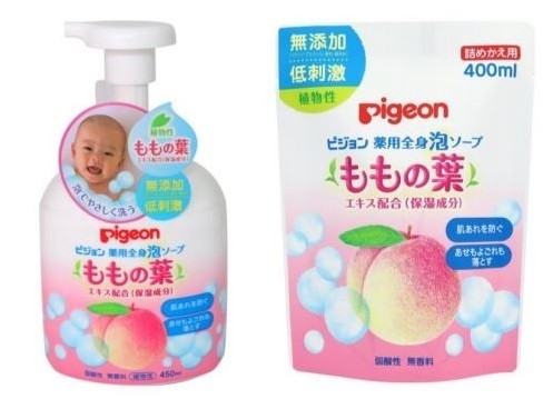 生まれたばかりの赤ちゃんにも優しい　肌を守る大ヒット全身洗浄泡ソープ