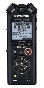 3つのマイク、ハイレゾ録音が可能　リニアPCMレコーダー