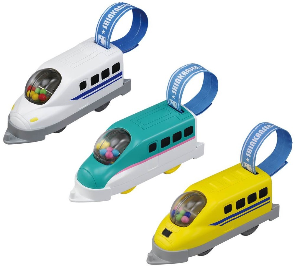 1歳半から楽しめる電車のおもちゃ　「はじめてのプラレール」