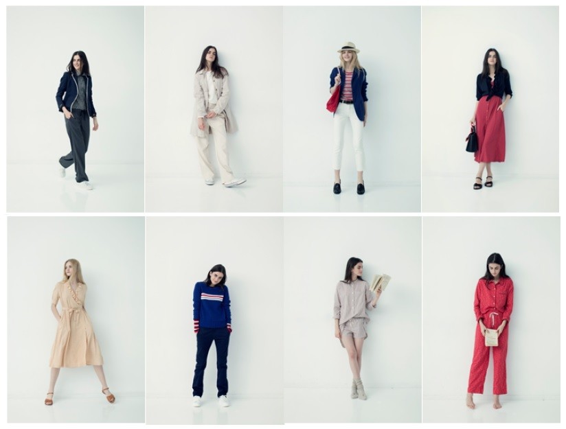 ユニクロ、色鮮やかな「フレンチ・シックコレクション」