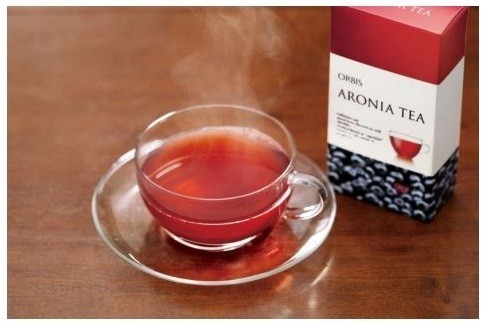 ポリフェノール豊富な「アロニア」配合した紅茶