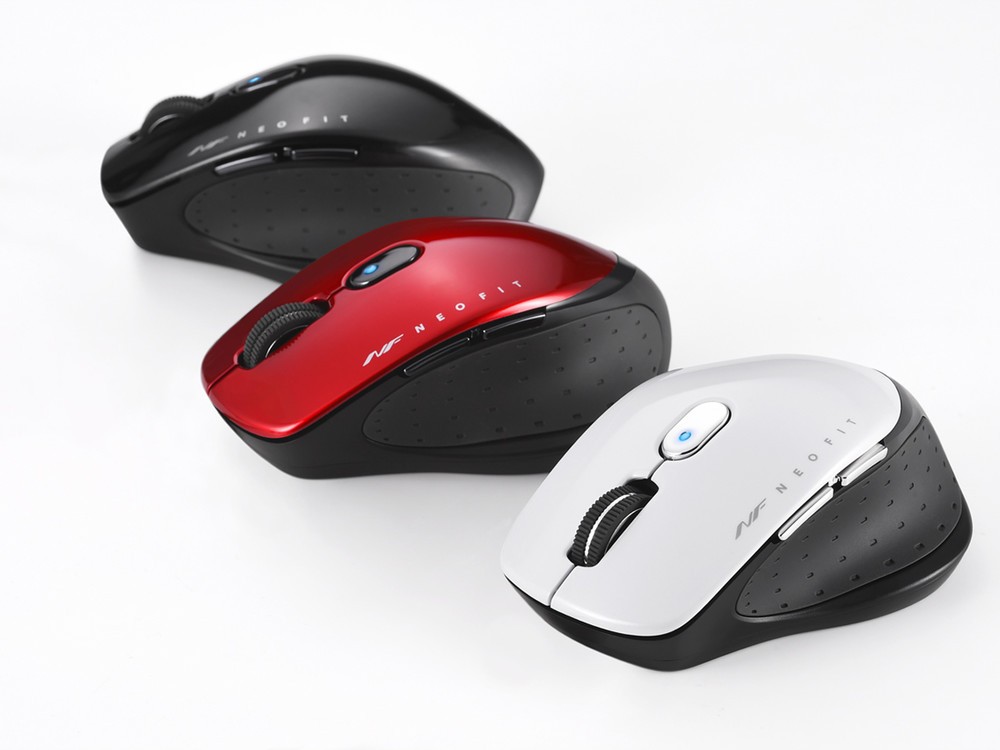 「かぶせ」「つめたて」「つまみ」...　どの持ち方でも握りやすいマウス