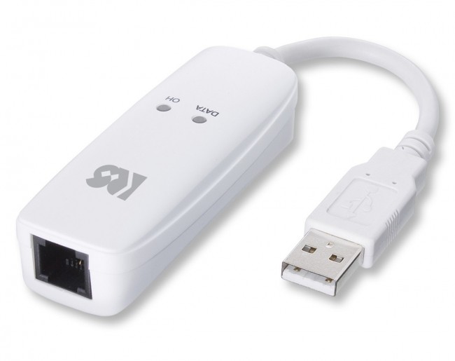 アナログ回線でのネット接続やFAX送受信が可能　USBアナログモデム