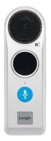 軽量でポケットサイズの翻訳機　「オフライン」でも12言語に対応