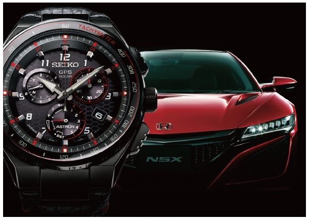 セイコーウオッチ、「Honda NSX」の世界観取り入れた限定モデル