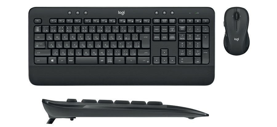 快適操作を実現したワイヤレスキーボードとマウス