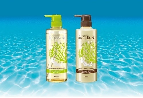 11種類の海藻成分　「地肌ケア」のシャンプーとコンディショナー