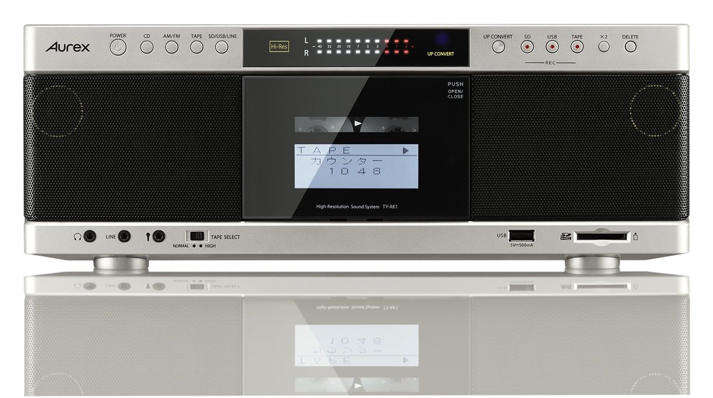 カセットテープやCDをハイレゾ並み高音質で　ラジカセレコーダー