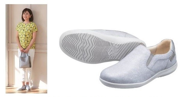 柔らかな履き心地と疲れにくさを併せ持ったウォーキングシューズ