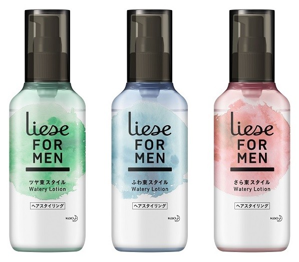 花王、男性用ヘアスタイリング剤　軽い使用感なのにしっかりセット