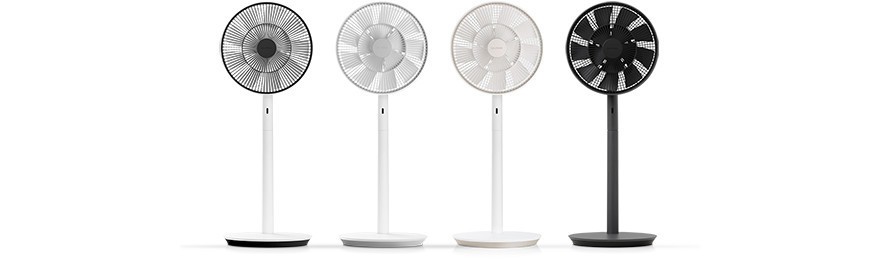 2重構造の羽根で「自然界の風」再現　DCモーター扇風機