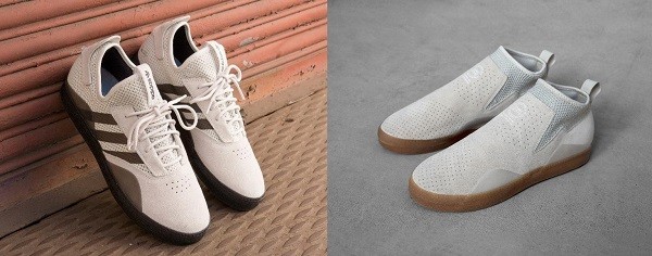 アディダスジャパン、スケートボーディングシューズ「3ST」2モデル