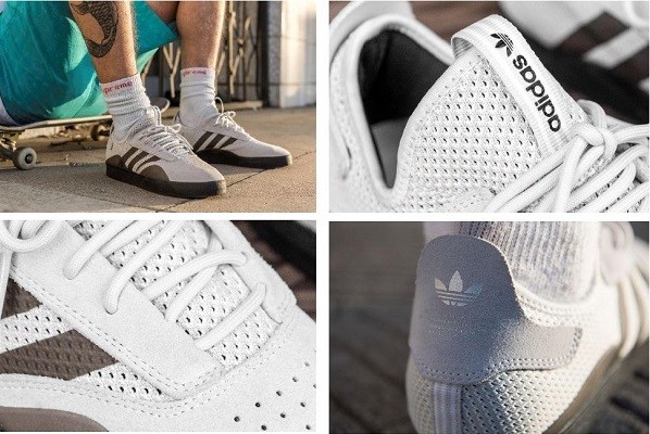 革新的なニューシルエットのスケートボーディングシューズ