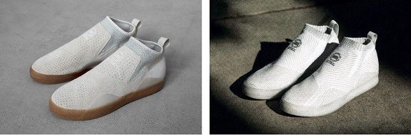 革新的なニューシルエットのスケートボーディングシューズ