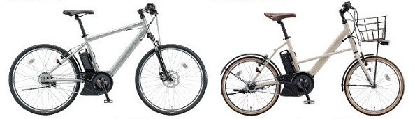 電動アシスト自転車2018年モデル　ブリヂストンサイクル　