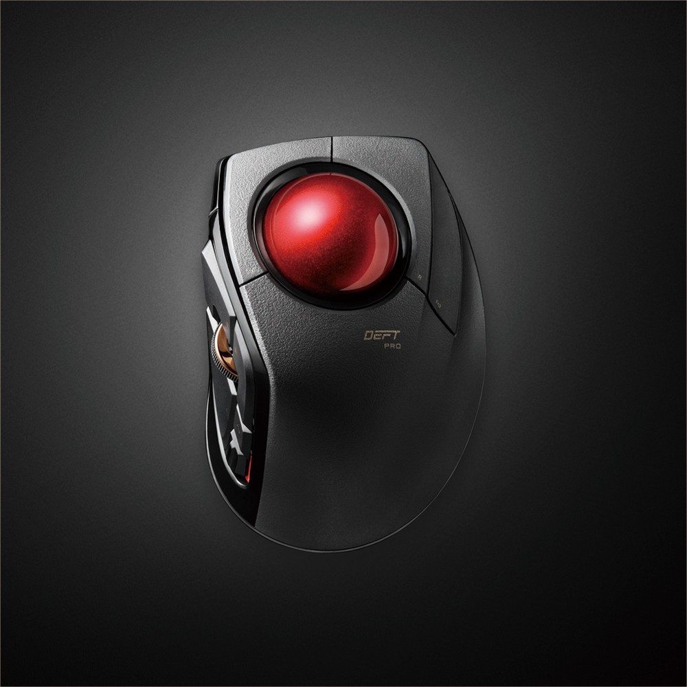 究極の追従性と「操球感」...ハイスペックなワイヤレストラックボール