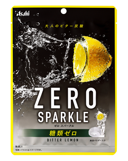糖質ゼロ　強炭酸飲料みたいな大人のキャンディ「ゼロ　スパークル」