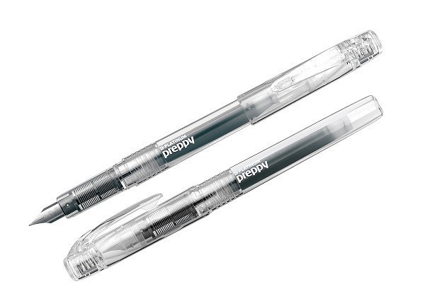 インク色が楽しめる透明ボディの万年筆　「プレピークリスタル」