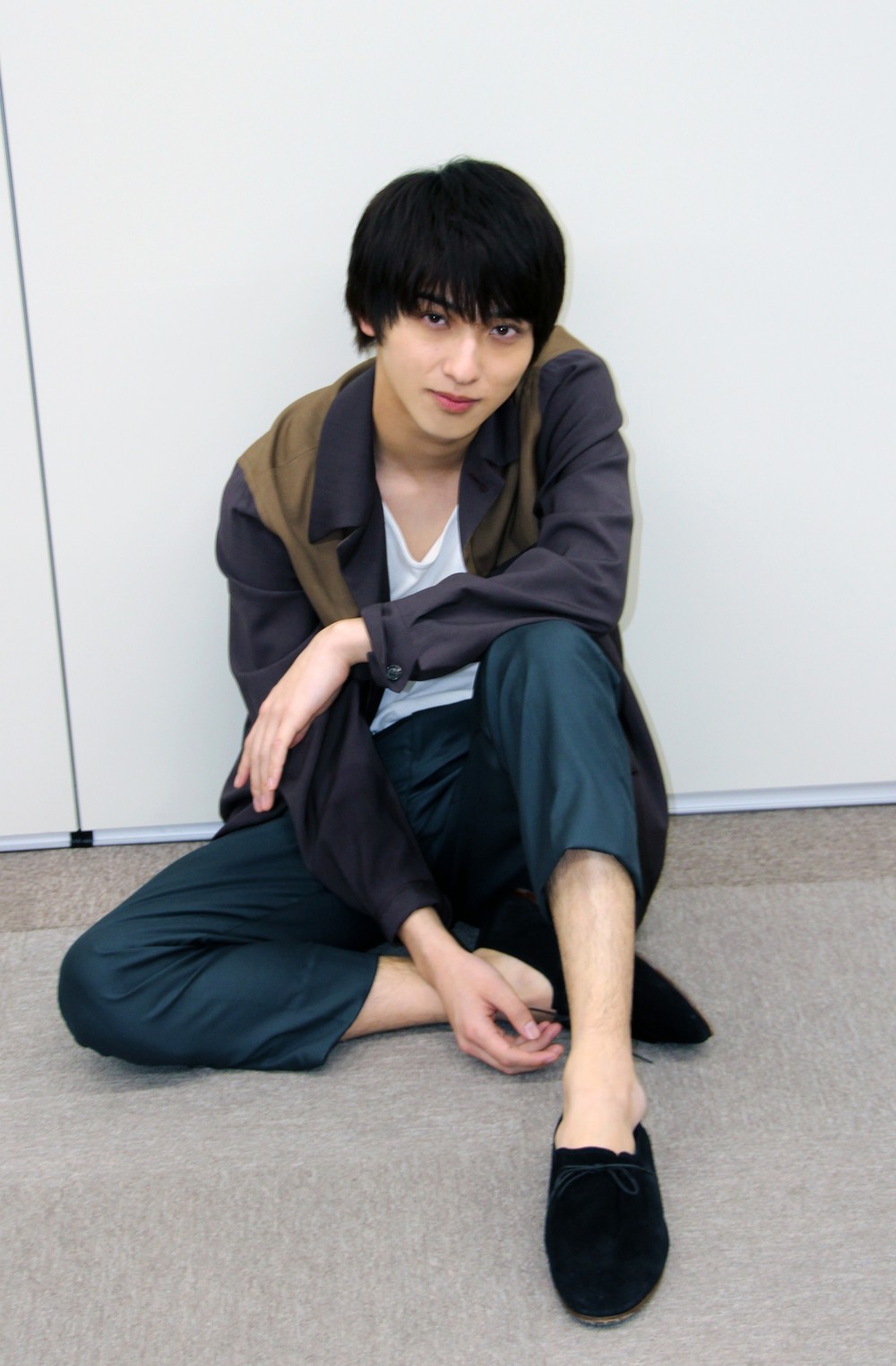 最後に座ってモデルポーズもお願いした