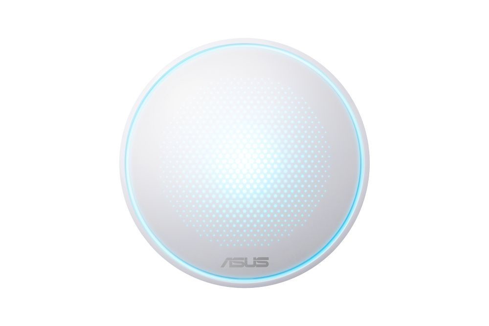円形のスタイリッシュなデザイン　ASUSの無線LANルーター