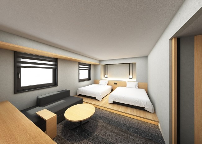 10月1日に開業予定のホテル・アンドルームス新大阪