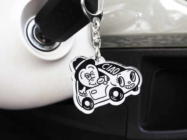 大人気イラストレーターChocomooさんとコラボした限定車
