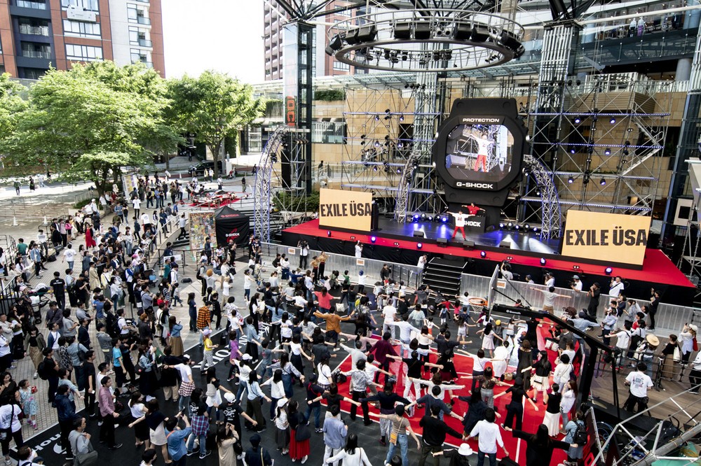 EXILE USAのダンスレクチャー