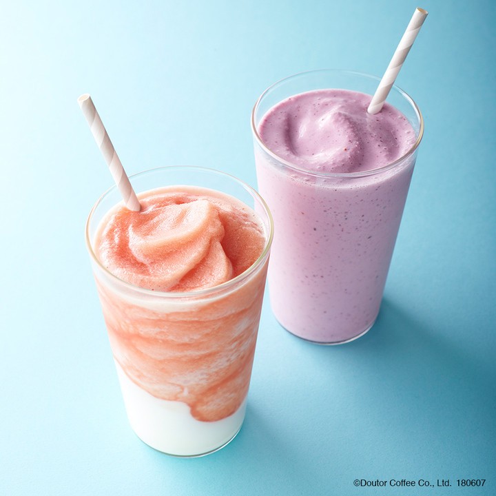 初夏に登場2つのフローズン　さっぱりオレンジとまろやかベリー