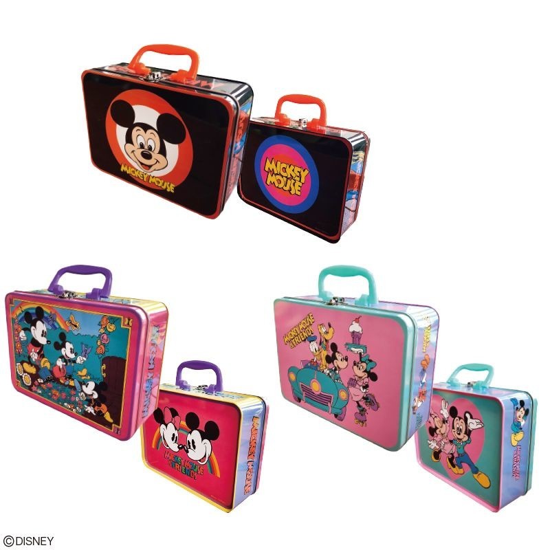 ブリキトランク（全3柄）各1800円（税別）