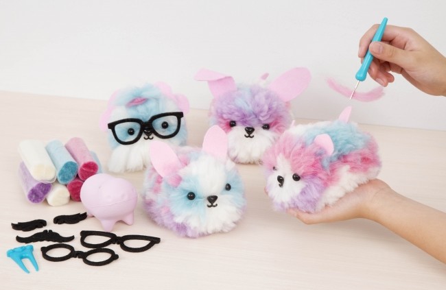 「モフモフ」な手乗りマスコットをつくろう　