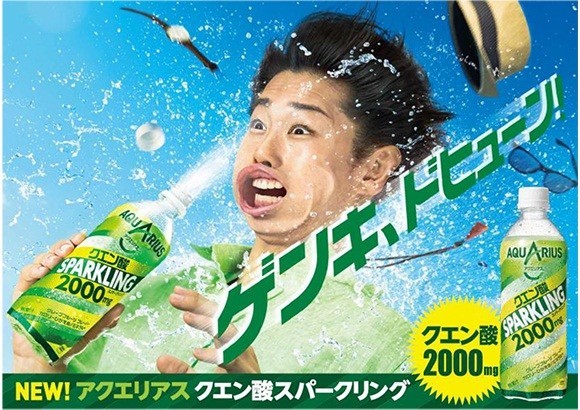 クエン酸配合のスポーツ炭酸飲料　暑い時期の水分補給＆熱中症対策に