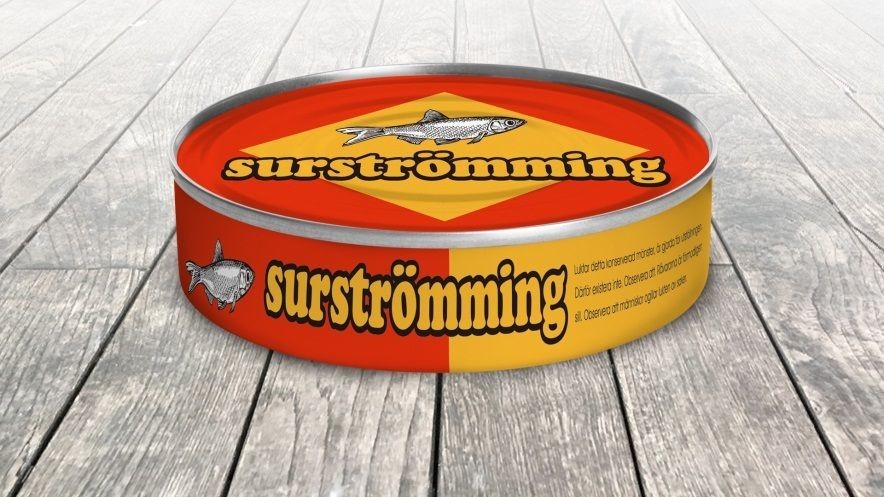 世界一臭い食べ物「シュールストレミング（にしんの缶詰）」
