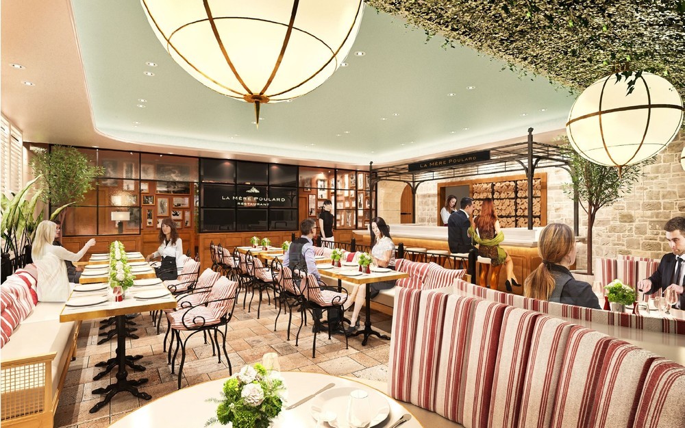 新設のカフェスペース内観イメージ