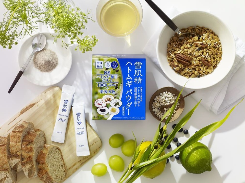 「雪肌精」から初の美容食品「ハトムギ パウダー」