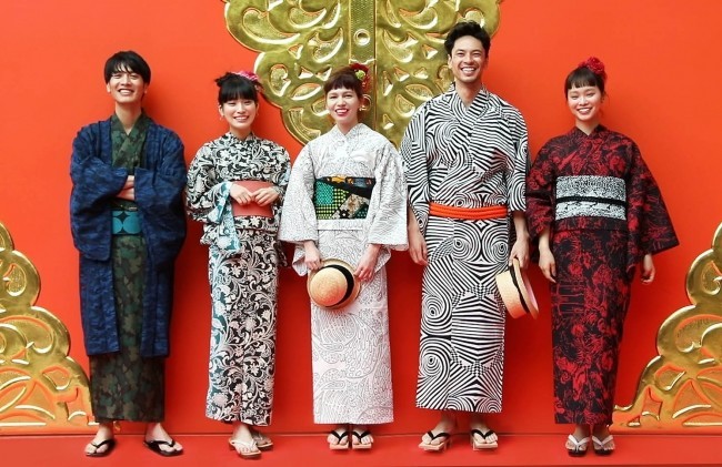 テーマは「ゆかたで新宿」 次世代クリエーターがコーディネート