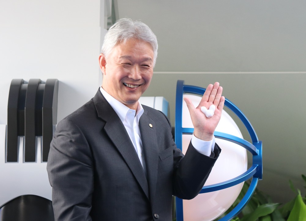 花王の澤田社長も体験