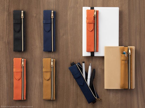 手帳に留めて持ち運べる「ブックバンドペンケース」