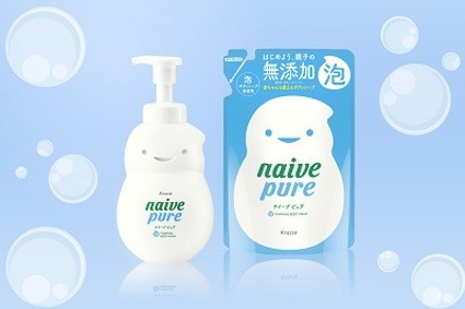 赤ちゃんから大人まで家族で使える「泡ボディソープ」