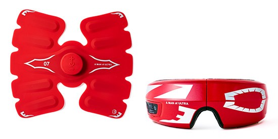 「ウルトラセブン」デザインのEMS器具＆アイケアツール