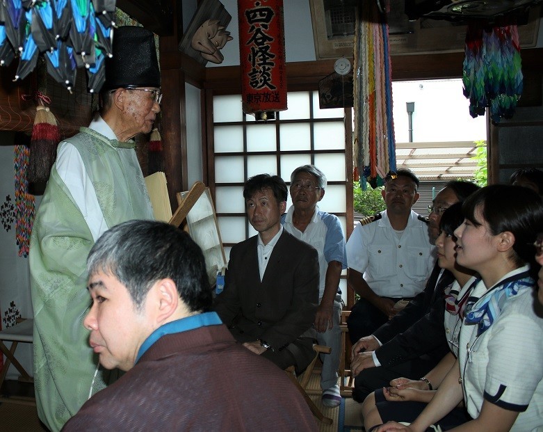 「おはらいの儀式」終了後