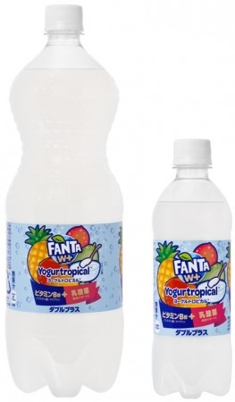 暑い夏にビタミンBと乳酸菌を　「ファンタ ヨーグルトロピカル」