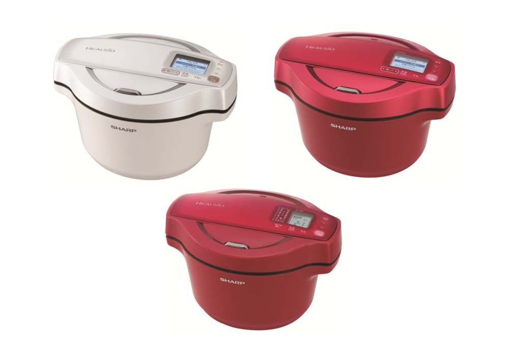 食材と調味料をセットするだけ　加熱状態を自動調整する無水調理鍋