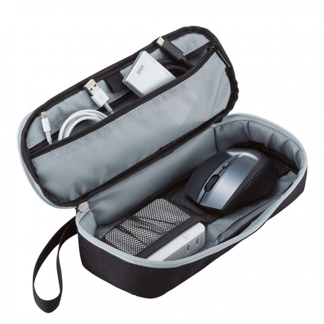 バッテリーにルーター、文房具　まとめて収納「トラベルポーチ」