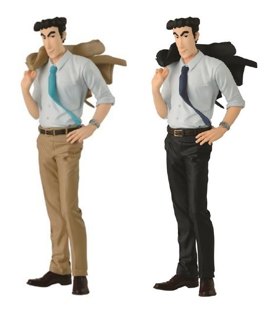 クールな大人の色気たっぷり　「野原ひろし」フィギュアに