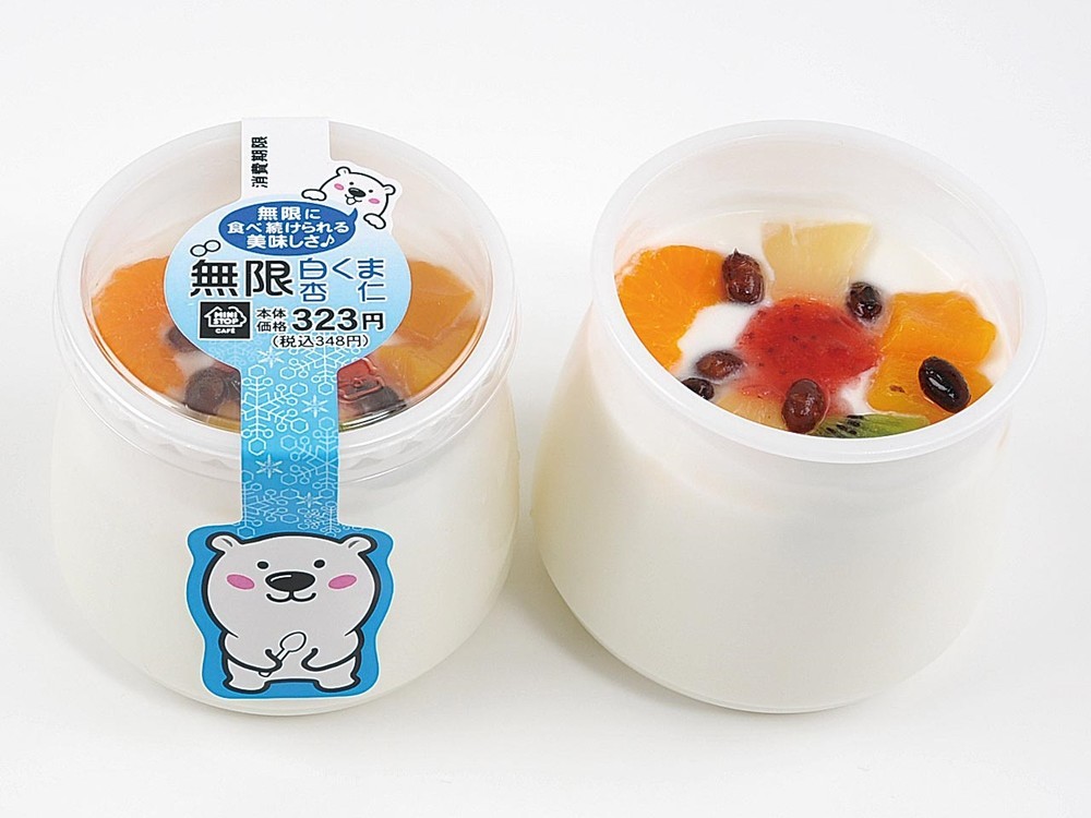 鹿児島の名物かき氷が杏仁豆腐に　「無限白くま杏仁」